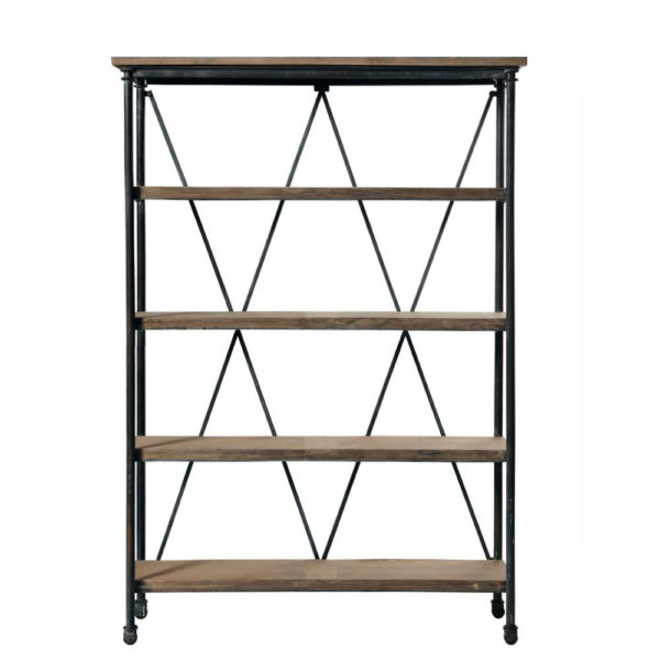 Стеллаж с полками -0